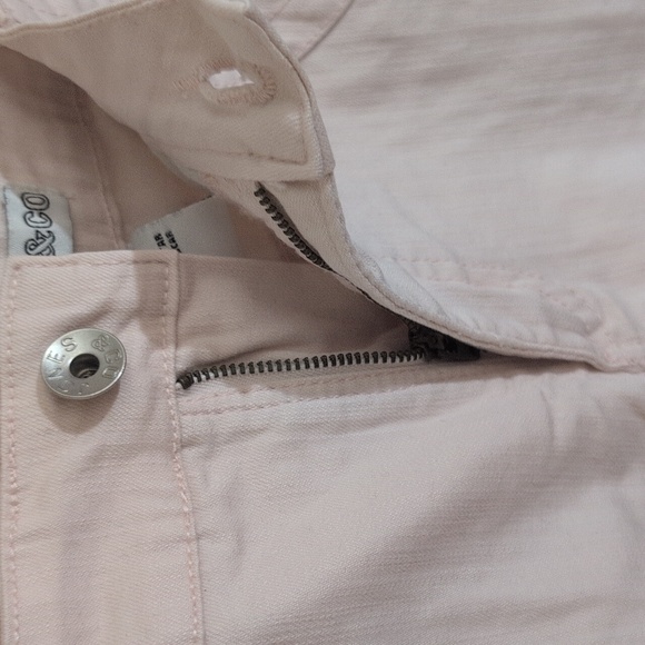 Jones & Co | Light Pink Women's Shorts Cotton Blend - Picture 5 of 14